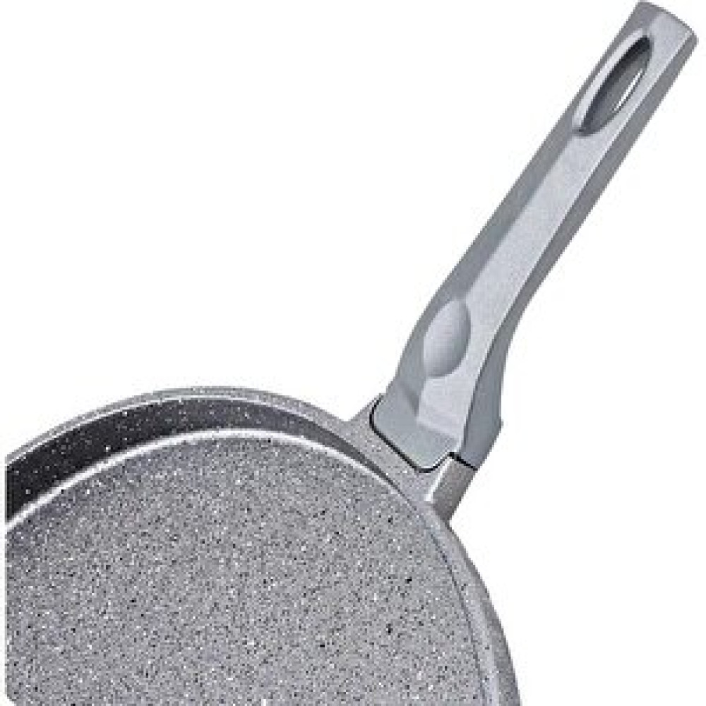 Oms 3291 Metal Kapaklı 36 Cm Balık Gözleme Bazlama Tavası Gri Tencere / Tava Setleri Fiyatı