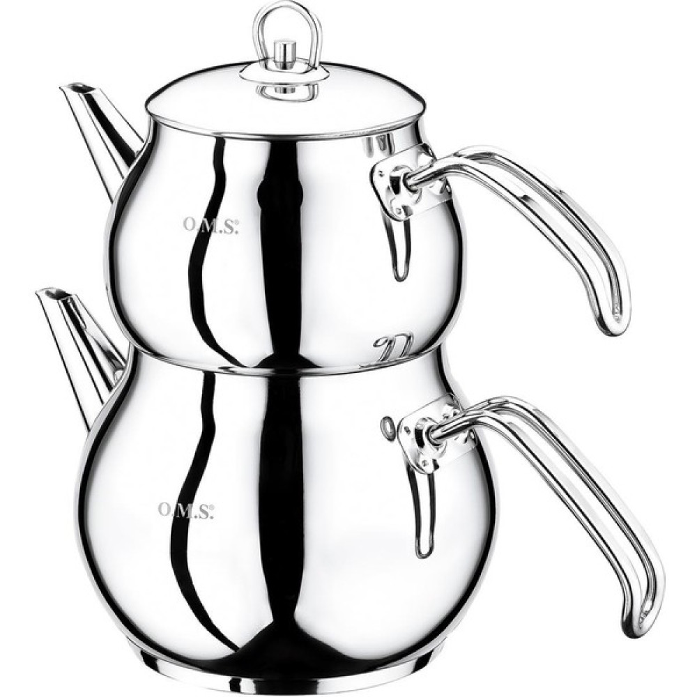 Oms Çelik Çaydanlık Büyük Boy(L) Çay / Çaydanlık Setleri Fiyatı
