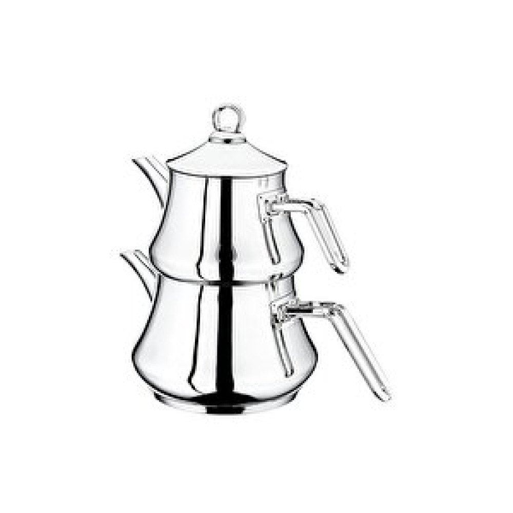 Oms Collection Oms Çelik Çaydanlık 8076 L Boy Çay / Çaydanlık Setleri Fiyatı