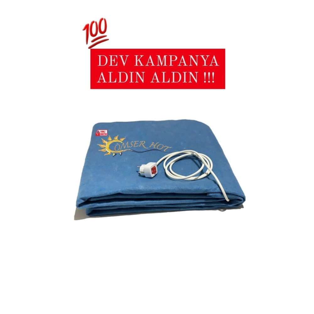 ÖMSER HOT Keçeli Elektrikli Halı Altı Isıtıcı Alman Kalitesi 120 x 200 Beden Kilim Fiyatı