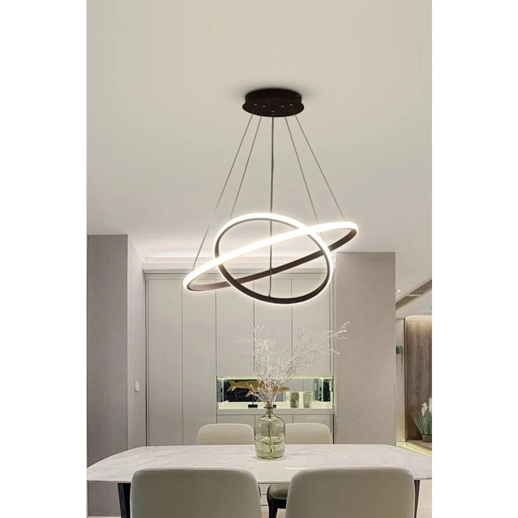 Ömür Avize Alex Modern Tasarım 2li 3lü 4lü LED Avize - 1 - Beyaz Avize Fiyatı
