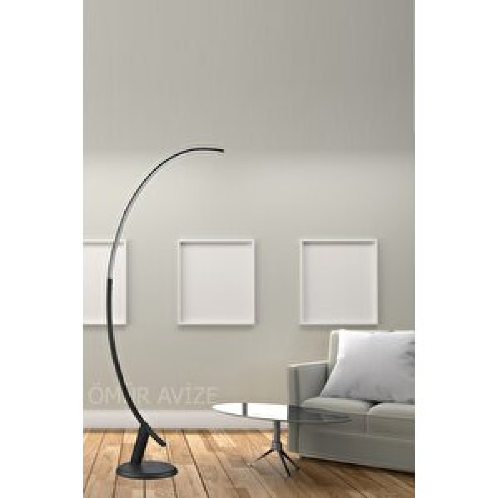 Ömür Avize Ege Modern Tasarım Köşe Lambası Ledli Lambader Lambader Fiyatı