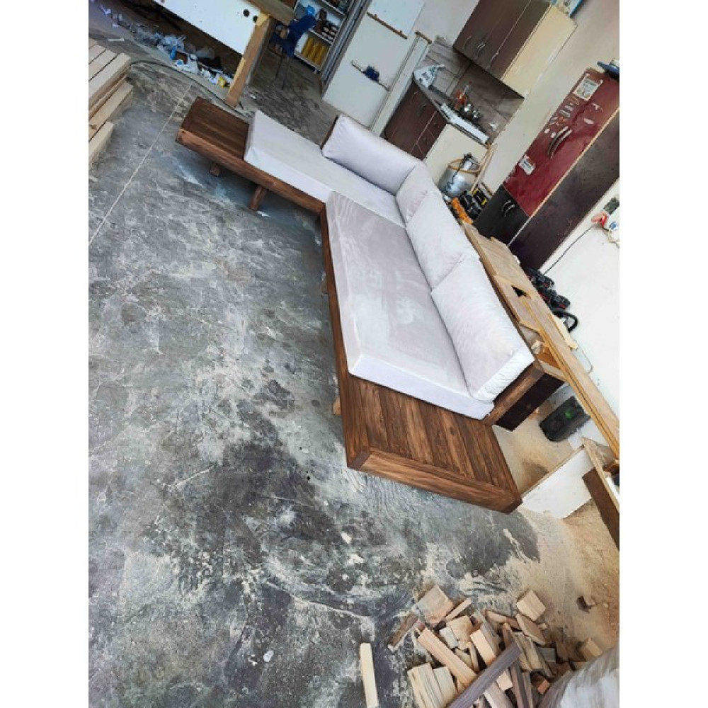 Ömür Konsept Ahşap Ahşap Bahçe Balkon Köşe Takımı - 1 Bahçe Koltuğu Fiyatı