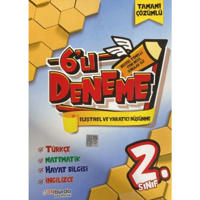 On Burda Yayınları 2. Sınıf 6'lı Deneme Tüm Dersler Fiyatı