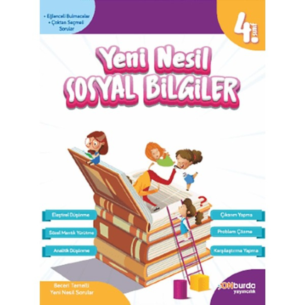 On Burda Yayınları 4. Sınıf Yeni Nesil Sosyal Bilgiler Sosyal Bilgiler Fiyatı