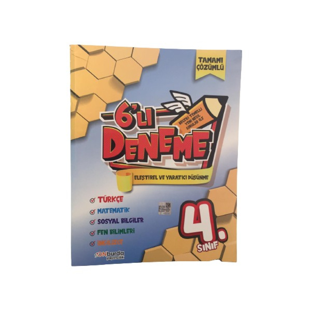 On Burda Yayınları 4.sınıf6'lı Deneme Kaynak Kitapları Fiyatı