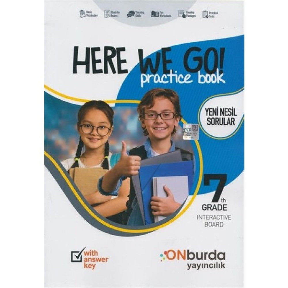 On Burda Yayınları 8. Sınıf Here We Go! Practice Book Kaynak Kitapları Fiyatı