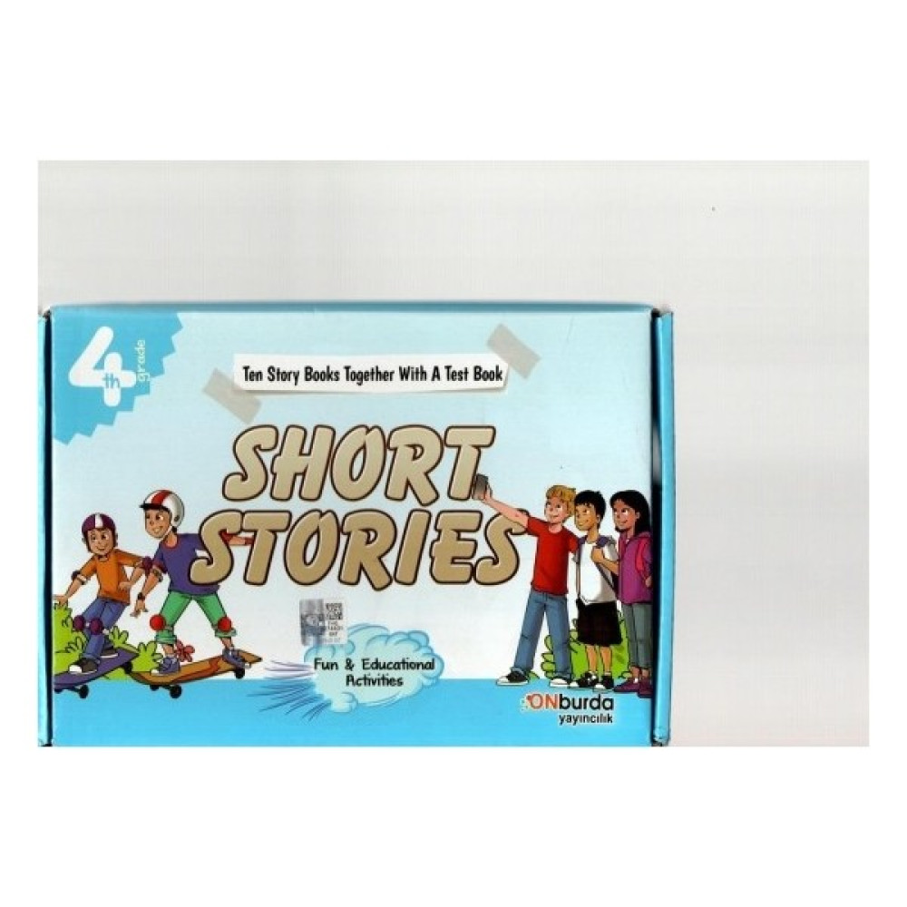 On Burda Yayınları Ingilizce Hikaye Seti 4. Sınıf Short Stories Kültür Kitapları Fiyatı