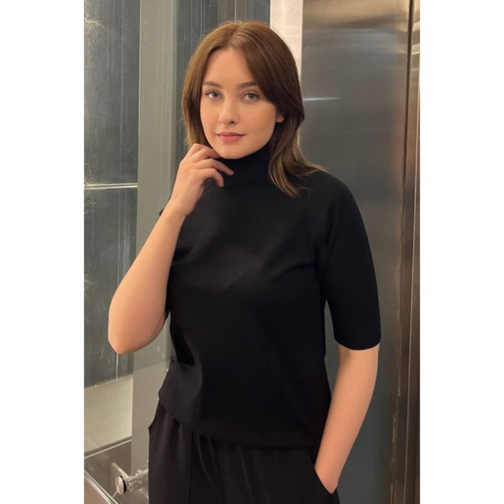 On Fashion 25300-23K Kısa Kol Basic Triko Kazak Bayan Kazak & Süveter & Triko Fiyatı