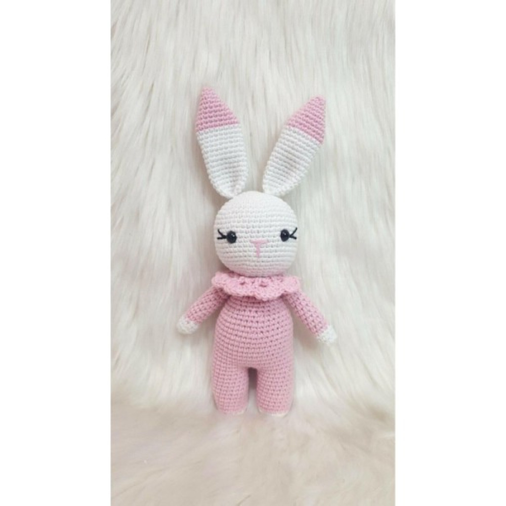 On Marifet Amigurumi Örgü Oyuncak Uyku Arkadaşı Tavşan Bebek Oyuncakları Fiyatı