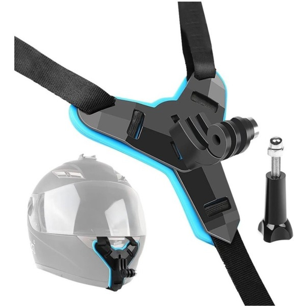 On Off Moto Kask Kamera Çene Tutucu Tüm Kameralar Ile Uyumlu - Turuncu Motorsiklet Kaskları Fiyatı