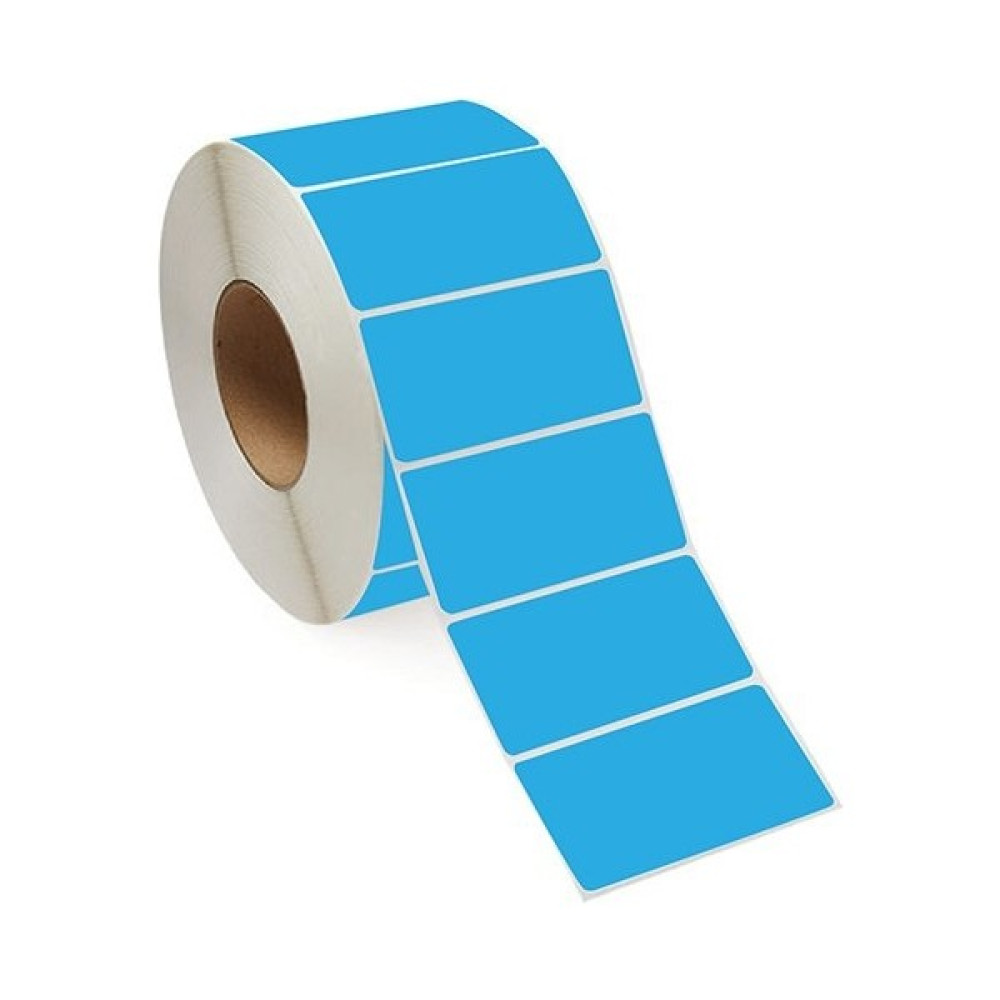 On Roll Paper 60X40 Mavi Renkli Termal Barkod Etiketi 1000'LI Sarım 10 Rulo Toplam: 10.000 Adet Oto Boyaları Fiyatı