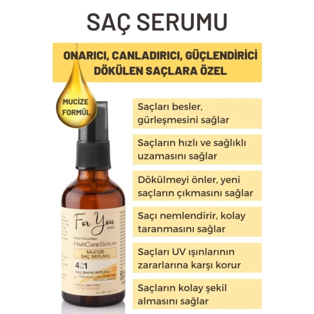 Onarici, Canlandirici Sac Bakim Mucizevi Sac Serumu Ve Bitkisel Besleyici Bakim Kompleksi (Yipranmis Ve Dokulen Saclar) 50 Ml Saç Şekillendirici Sprey Fiyatı