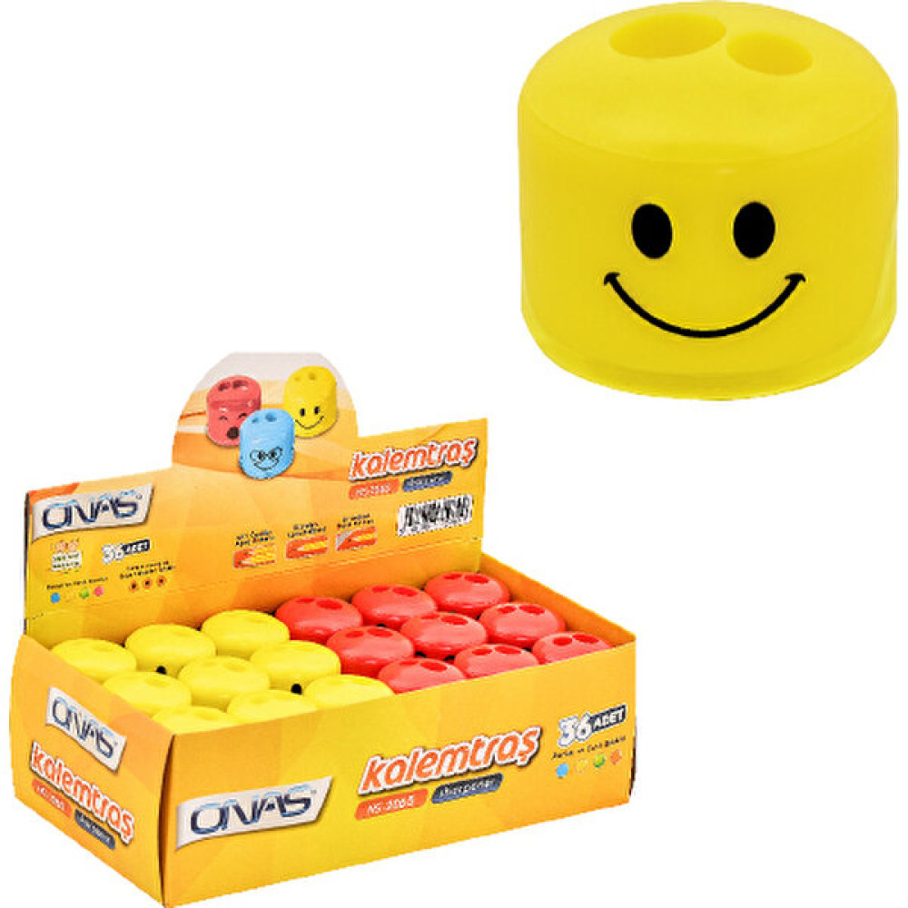 Onas NS-2065 Emoji Kalemtıraş 36'lı Kalemtıraş Fiyatı