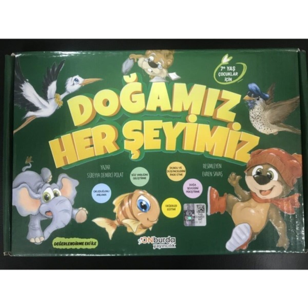 Onburda 1. Sınıf Doğamız Herşeyimiz Serisi 8'li Hikaye Seti Tüm Dersler Fiyatı