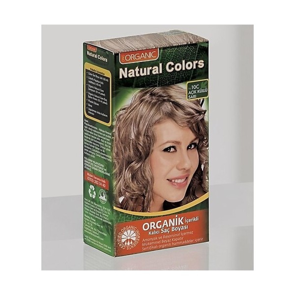 Onc Natural Colors Onc 10C Küllü Sarışın Organik Saç Boyası Saç Boyası Fiyatı