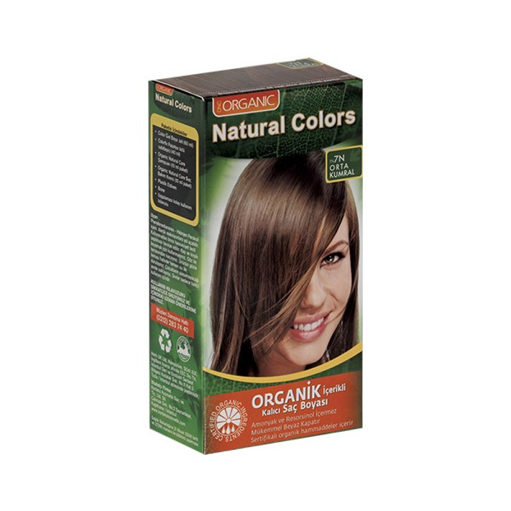 Onc Natural Colors Onc 7n Orta Sarı Organik Saç Boyası Saç Boyası Fiyatı