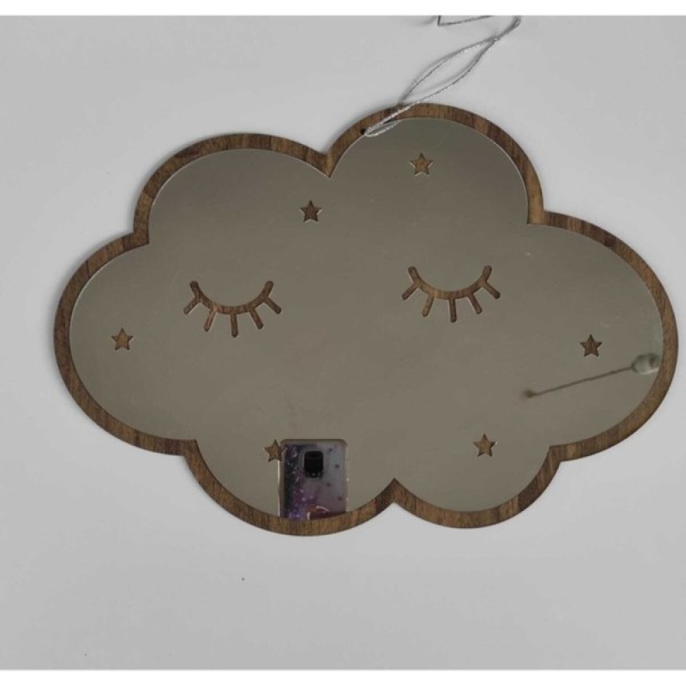 Onca Çocuk Odası Cloud Bulut Aynalı Pleksi Duvar Dekor - 25X16 Ayna Fiyatı