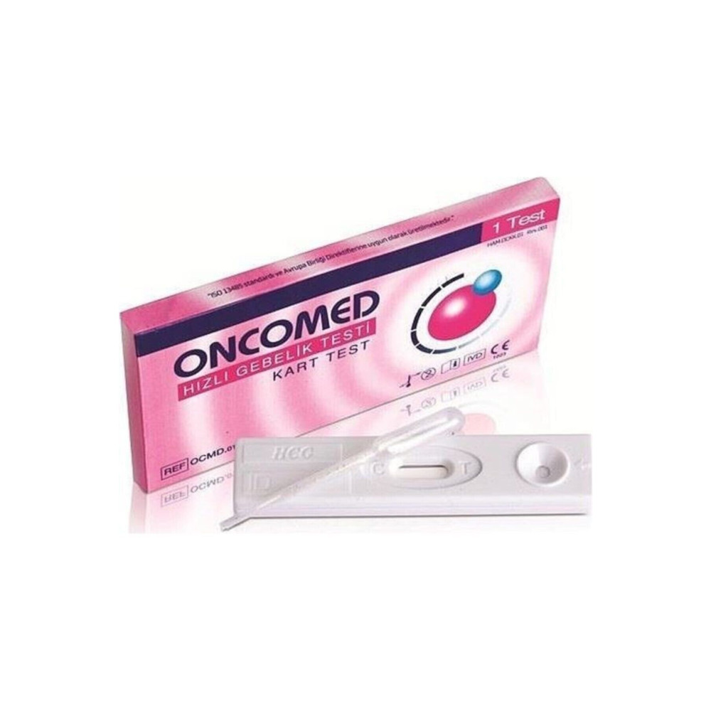 Oncomed Kart Tipi Gebelik Testi Gebelik / Hamile ve Ovülasyon Testi Fiyatı
