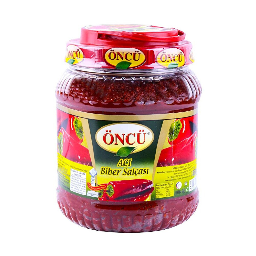 Öncü Acı Biber Salça 1650 G Hazır Çorba ve Bulyon Fiyatı