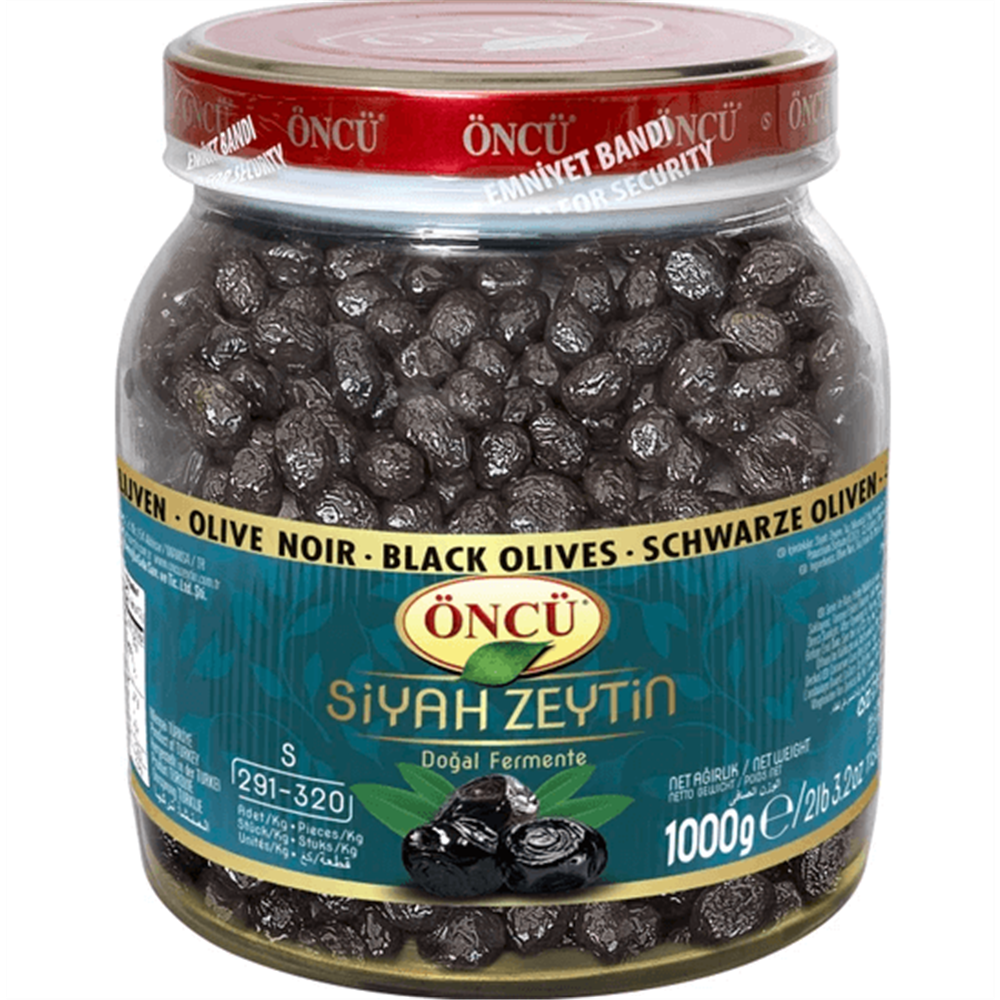 Öncü Yağlı Siyah Zeytin Pet (S-M) 261-320 1 kg Zeytin Fiyatı
