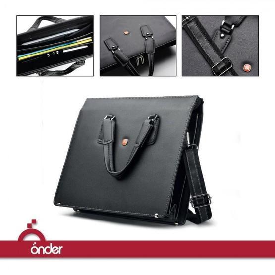 Önder 8010 Viyana Lüx Saplı Omuz Askılı Unisex Evrak Çantası