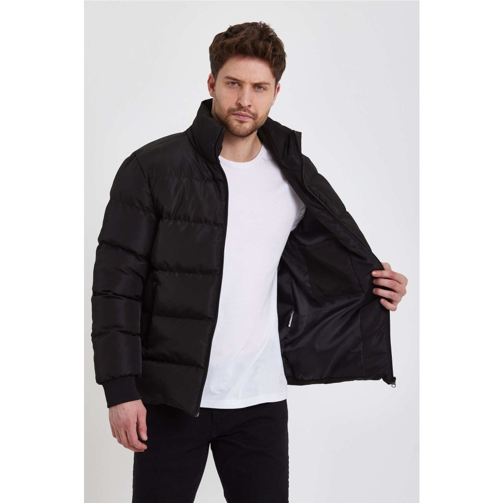 ÖNDER MODA Siyah Su Ve Rüzgar Geçirmez Kışlık Şişme Mont & Kaban & Parka - 105 L Beden Bayan Mont Fiyatı