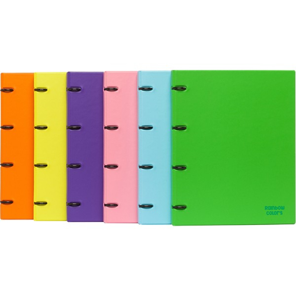 Önder Rainbow Colors Collection Klasör 4 Halka - Açık Mavi Klasör Fiyatı