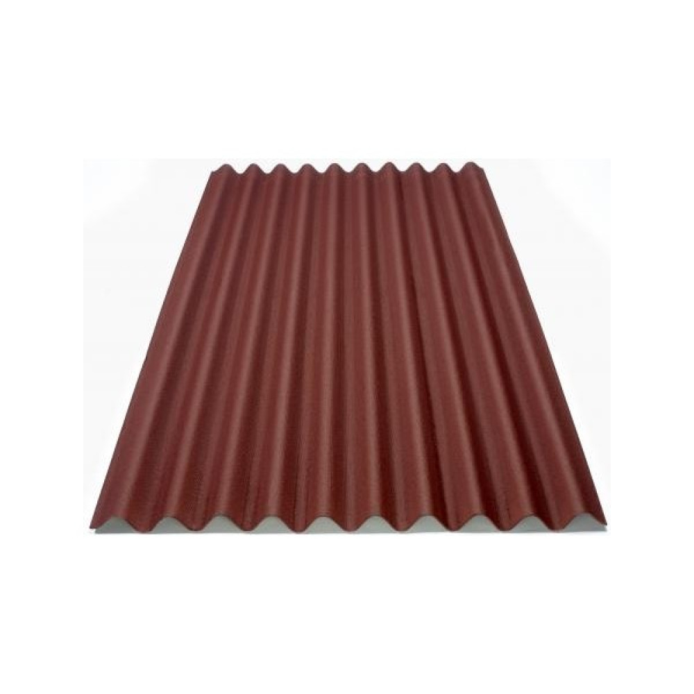 Onduline Hr Levha 10 Adet Kırmızı Çatı Kaplama 2000 x 960 x 3 mm Dış Cephe Yalıtım Malzemeleri Fiyatı