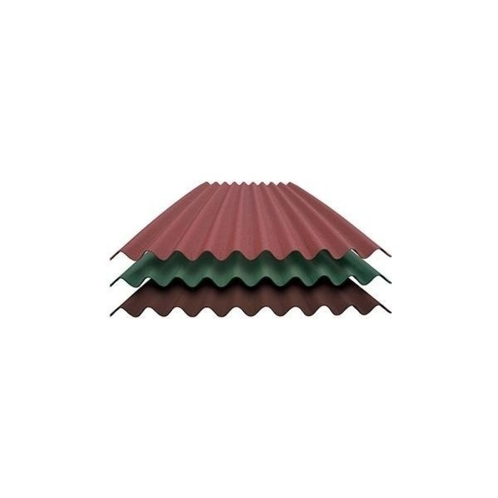 Onduline Hr Levha 10 Adet Yeşil Çatı Kaplama 2000X960X3 MM Dış Cephe Yalıtım Malzemeleri Fiyatı
