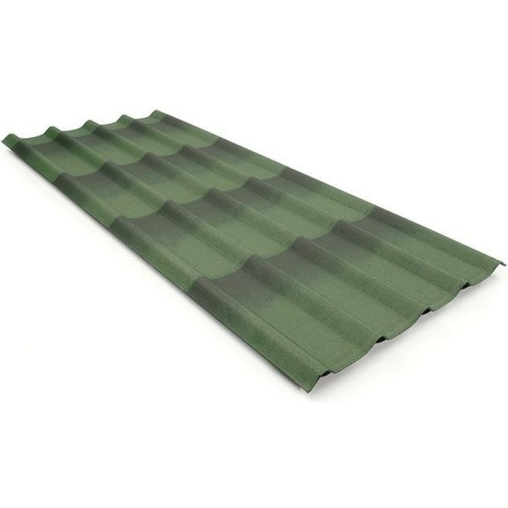 Onduline Zigana Tile Levha 5 Adet Yeşil Çatı Kaplama 2000 x 890 x 3,5 mm Dış Cephe Yalıtım Malzemeleri Fiyatı