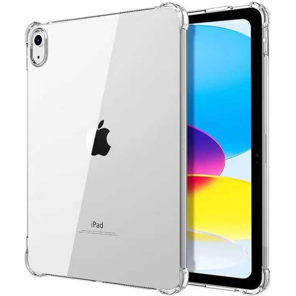 One Depot Apple iPad 10.9 2022 (10.nesil) Kılıf Tablet Nitro Anti Shock Silikon Kapak - Renksiz Tablet Kılıfı Fiyatı