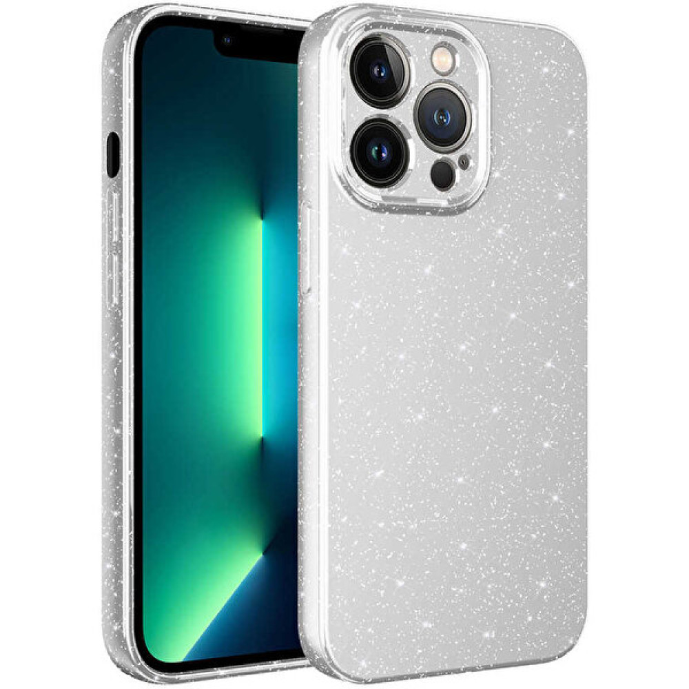 One Depot iPhone 13 Pro - Uyumlu Kamera Korumalı Simli Lüks One Depot Koton Kapak-Beyaz - Beyaz Cep Telefonu Kılıfı Fiyatı