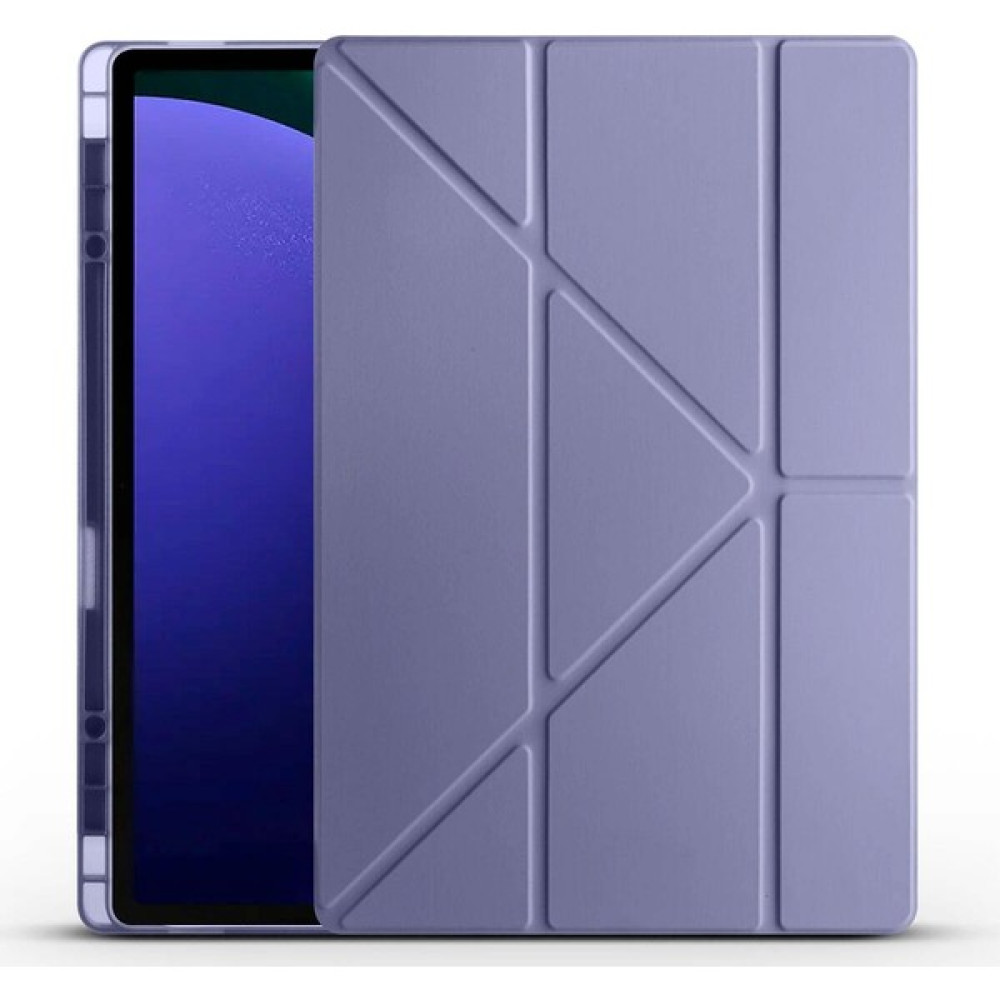 One Depot Only For Quality Life Samsung Tab S10 Ultra Kılıf Tri Folding Kalem Bölmeli Standlı Kılıf - Mor Oto Boyaları Fiyatı