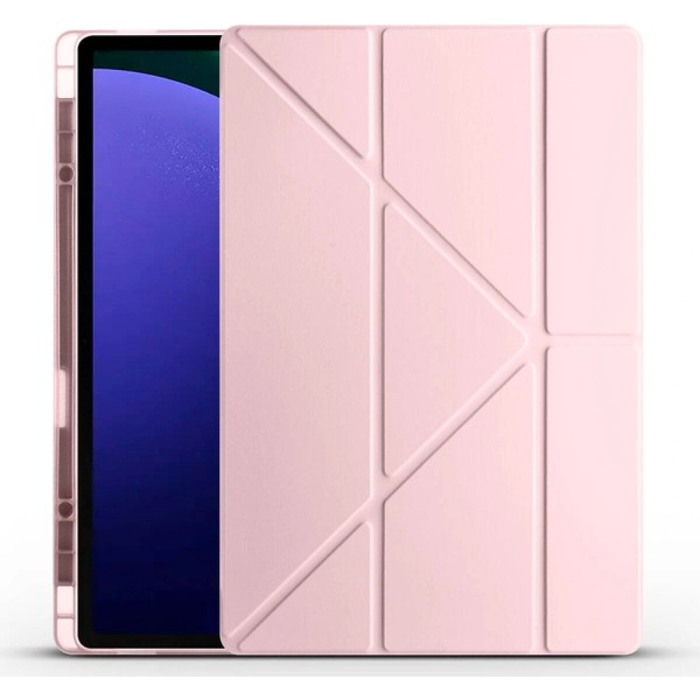 One Depot Only For Quality Life Samsung Tab S10 Ultra Kılıf Tri Folding Kalem Bölmeli Standlı Kılıf - Rose Gold Oto Boyaları Fiyatı