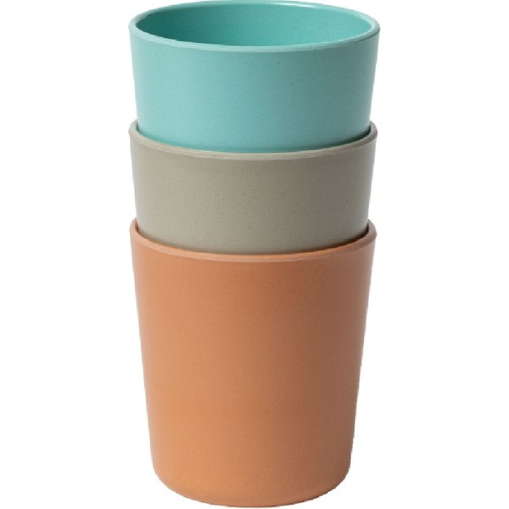 One Little Foodie Bambu Bardak 3'lü Set (250 Ml) - Renkli Bebek Beslenme Gereçleri Fiyatı