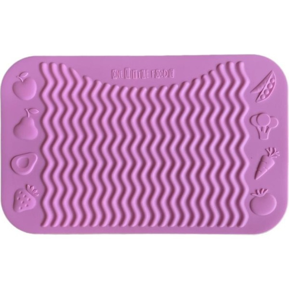 One Little Foodie Finger Placemat - Pembe Mama Seti Fiyatı