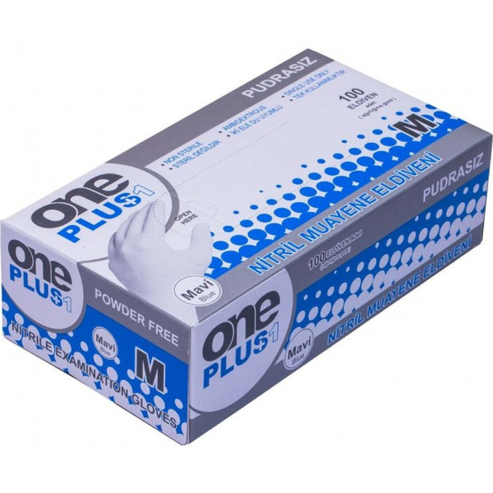 One Plus Nitril Eldiven Mavi M Oto Boyaları Fiyatı