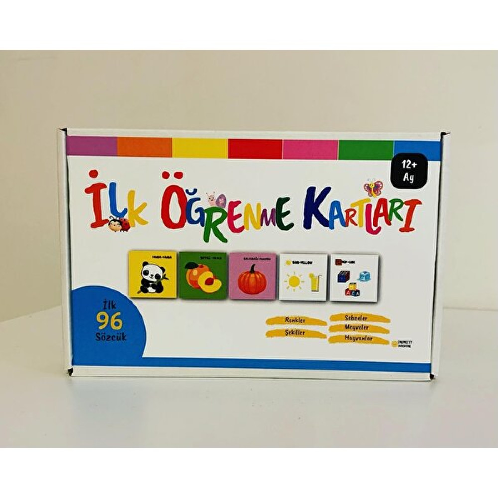 One Pretty Sunshine Ilk Öğrenme Kartları Bebeğimin Ilk Zeka Kartları 96 Sözcük Bebek Oyuncakları Fiyatı