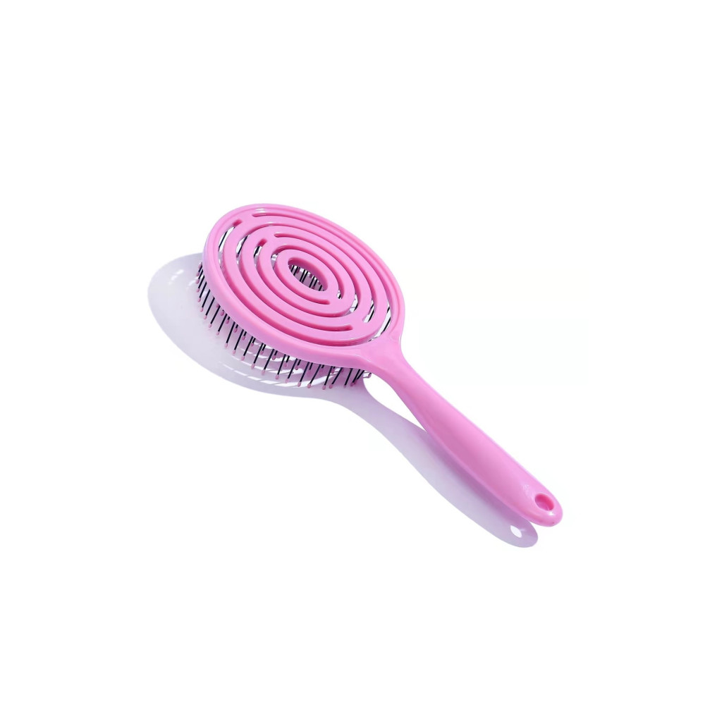 One Step Beauty 3d Profesyonel Açma Tarama Saç Fırçası Pembe Oval Saç Fırçası ve Tarağı Fiyatı