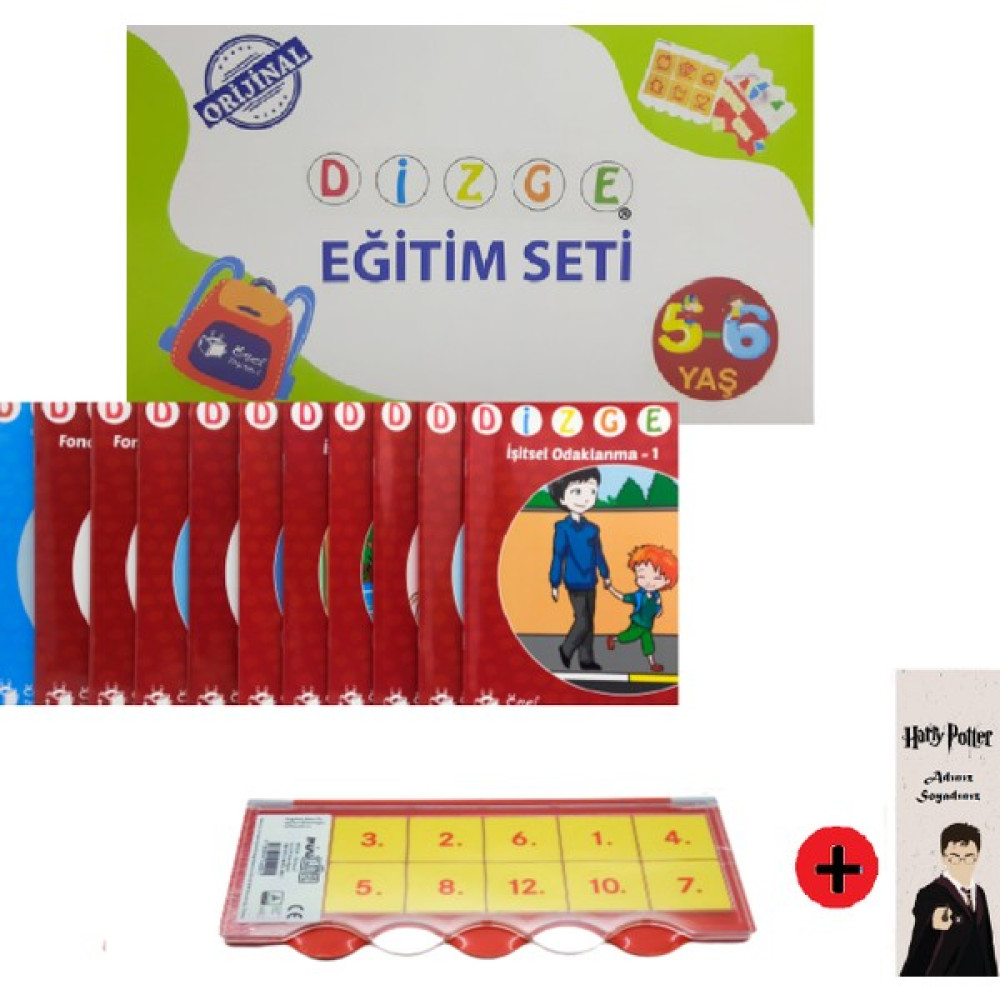Önel Yayıncılık Dizge 5-6 Yaş Oyunlarla Öğreniyorum Orijinal Görsel Işitsel Dikkat ve Matematik Güçlendirme Seti + Kişiye Özel Isimli Harry Potter ... Zihinsel Gelişim Kitapları Fiyatı