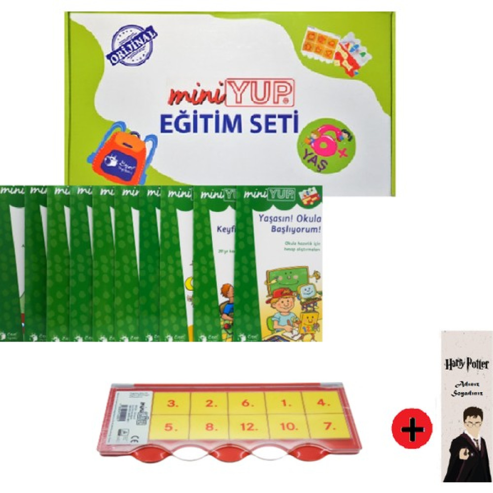 Önel Yayıncılık Miniyup 6+ Yaş Oyunlarla Öğreniyorum Orijinal Dikkat ve Matematik Güçlendirme Seti + Kişiye Özel Isimli Harry Potter Kitap Ayracı Diğer Fiyatı