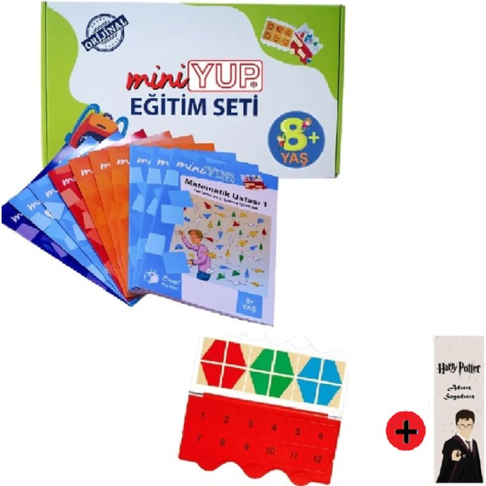 Önel Yayıncılık Miniyup 8+ Yaş Oyunlarla Öğreniyorum Orijinal Dikkat ve Matematik Güçlendirme Seti + Kişiye Özel Isimli Harry Potter Kitap Ayracı Diğer Fiyatı