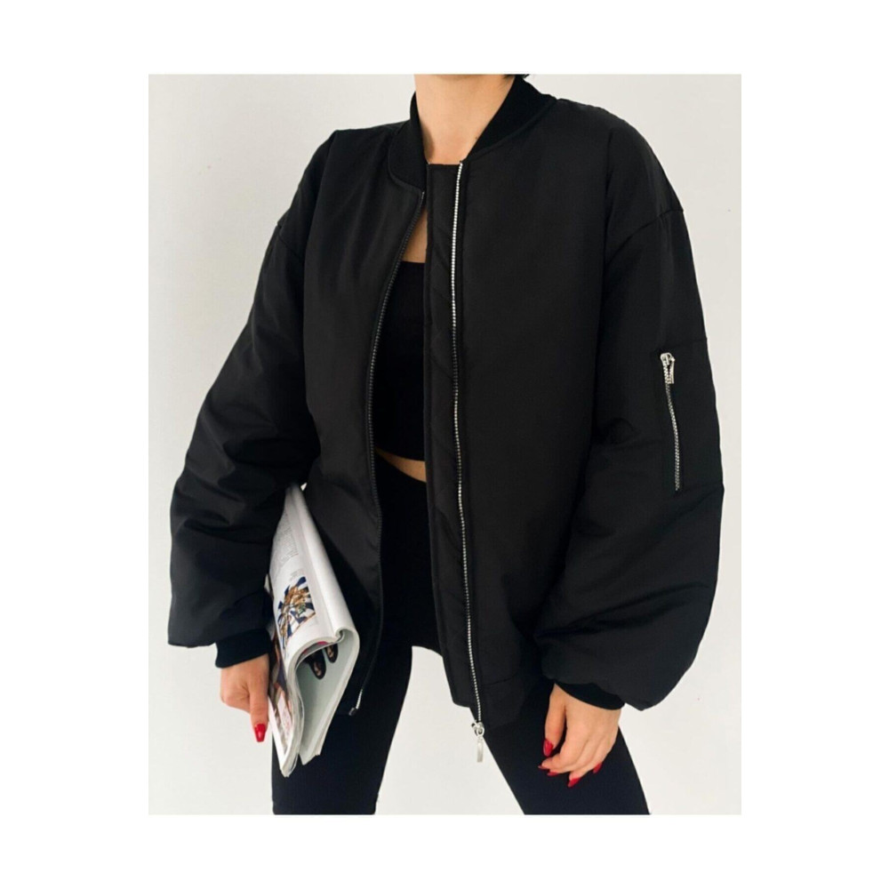 oneoff Unisex Siyah Bomber Ceket M Beden Bayan Ceket Fiyatı