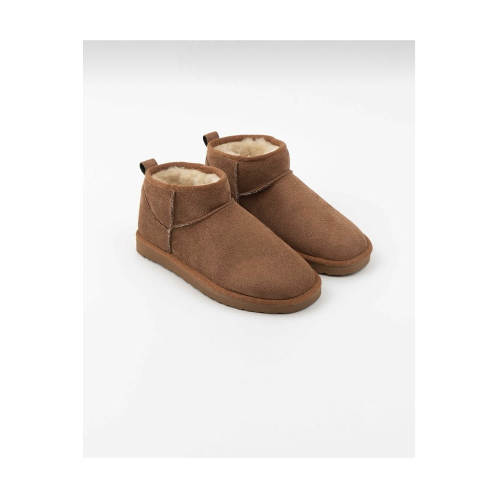 Öner Shoes Kadın Mini Taba Süet Yarım Bot Içi Tüylü Ayakkabı Dar Kalıptır 37 Beden Kadın Botları Fiyatı