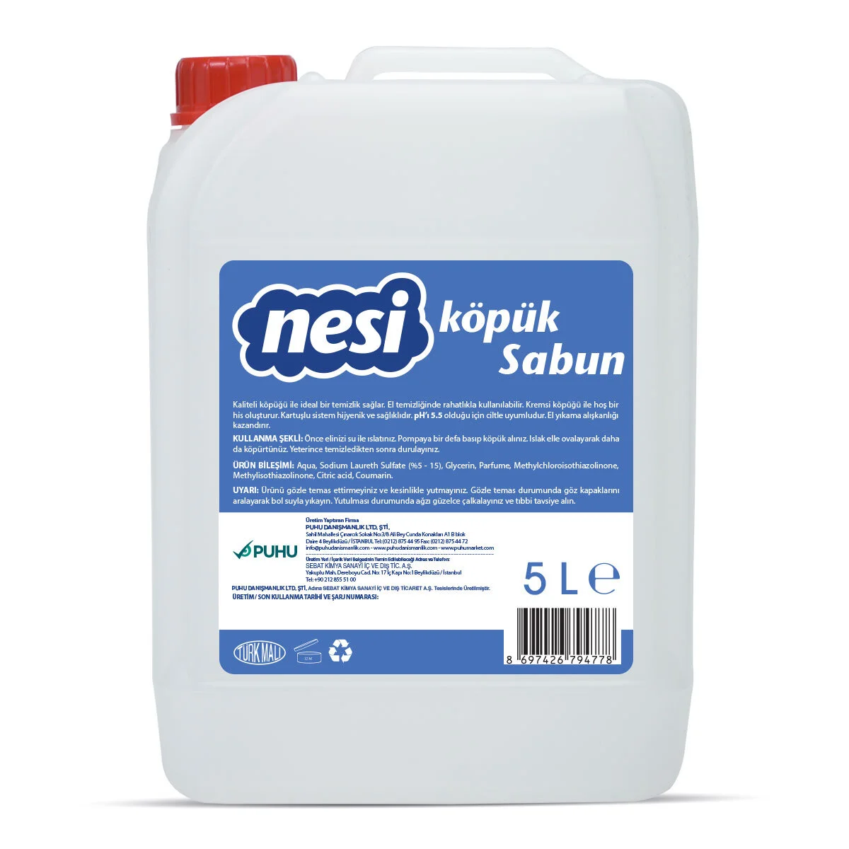 Onesi ̇ Köpük Sabun 5 Lt Sabunlar Fiyatı