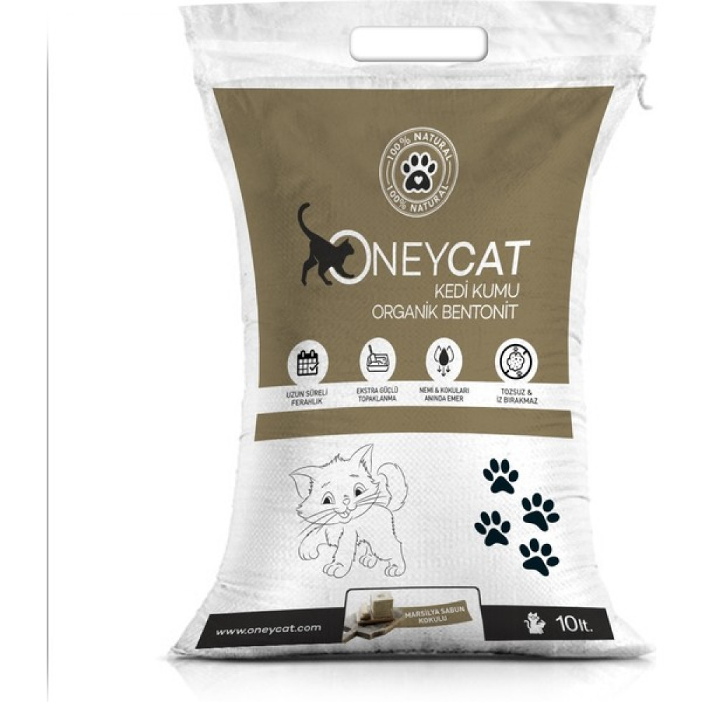 Oney Cat Oneycat Sabun Kokulu 10LT. Ince Taneli Topaklanan Kedi Kumu Evcil Hayvan Ürünleri Fiyatı