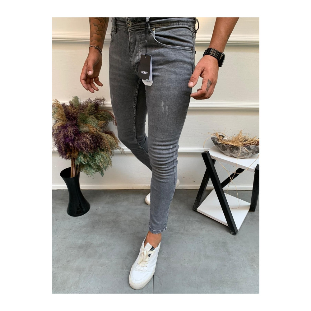 OneZero Erkek Gri Skinnyfit Likralı Jean Kot Pantolon 31 Beden Bayan Jeans / Kot Pantolon Fiyatı