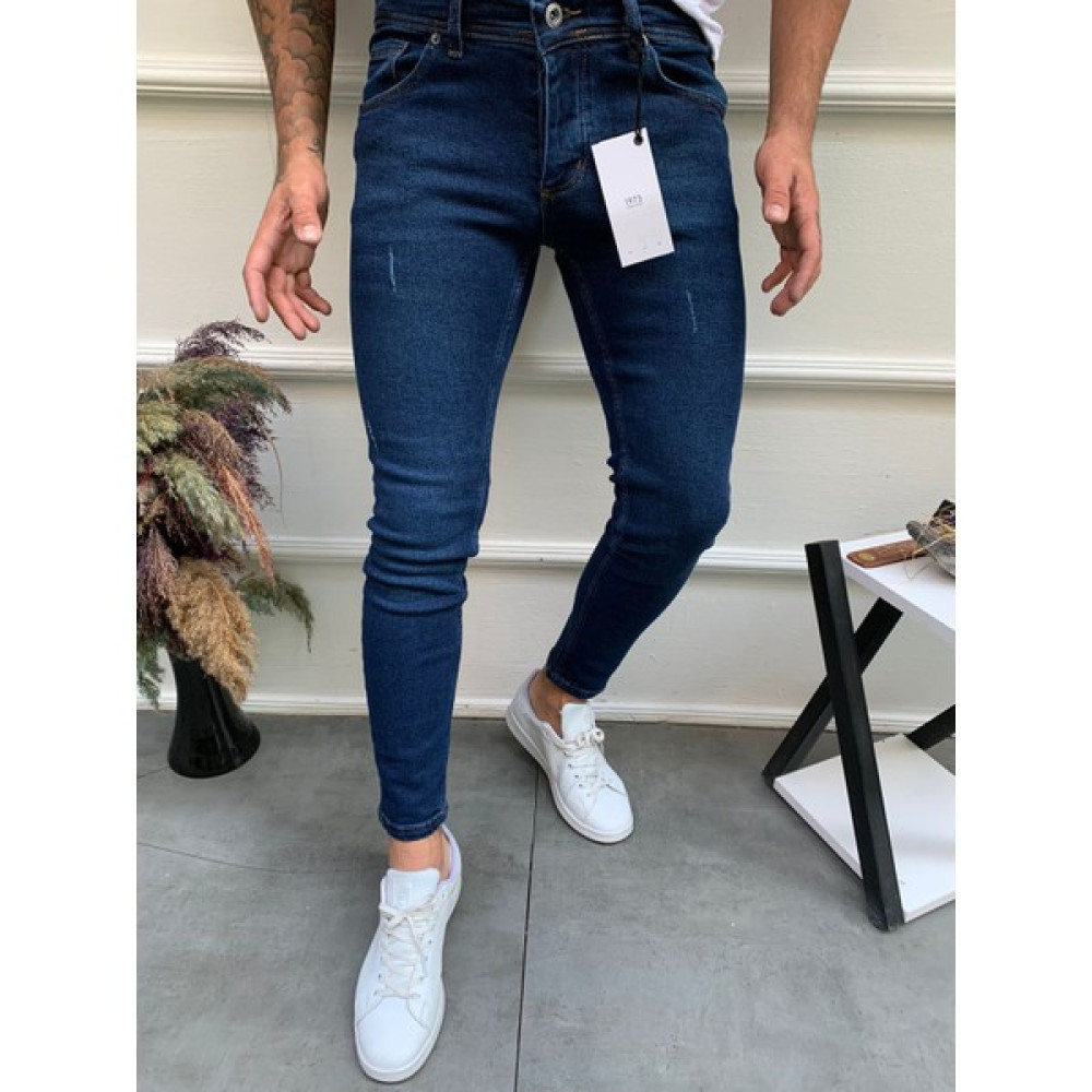 OneZero Erkek Mavi Skinny Fit Pantolon Erkek Jeans / Kot Pantolon Fiyatı