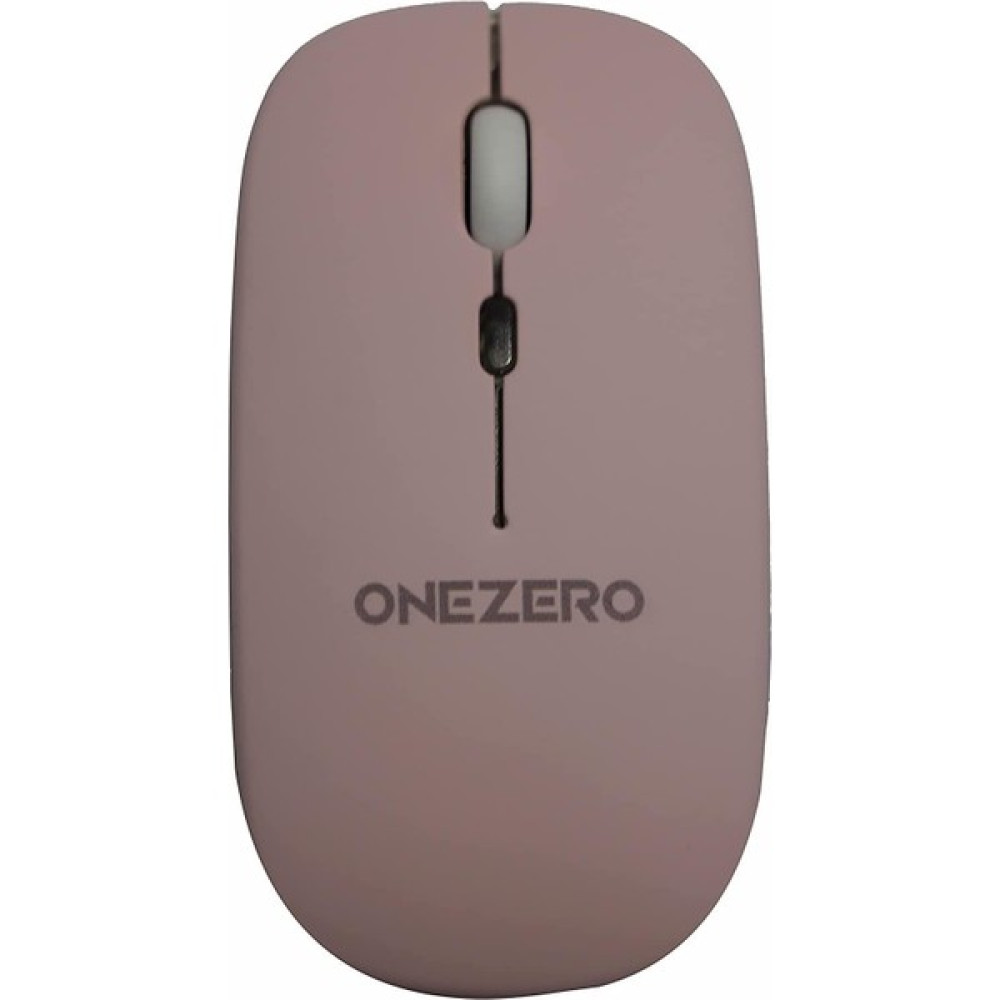Onezero Ms-04 Pembe Bluetooth Mouse Şarjlı (Açma Kapama Tuşlu) Klavye - Mouse Fiyatı